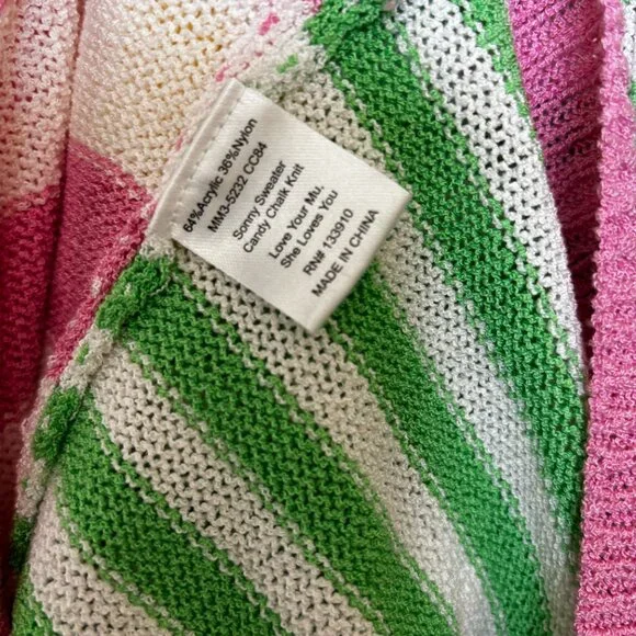 Colorful Sonny Oversized Button Up Cardigan Sweater - S - Picture 3 of 6